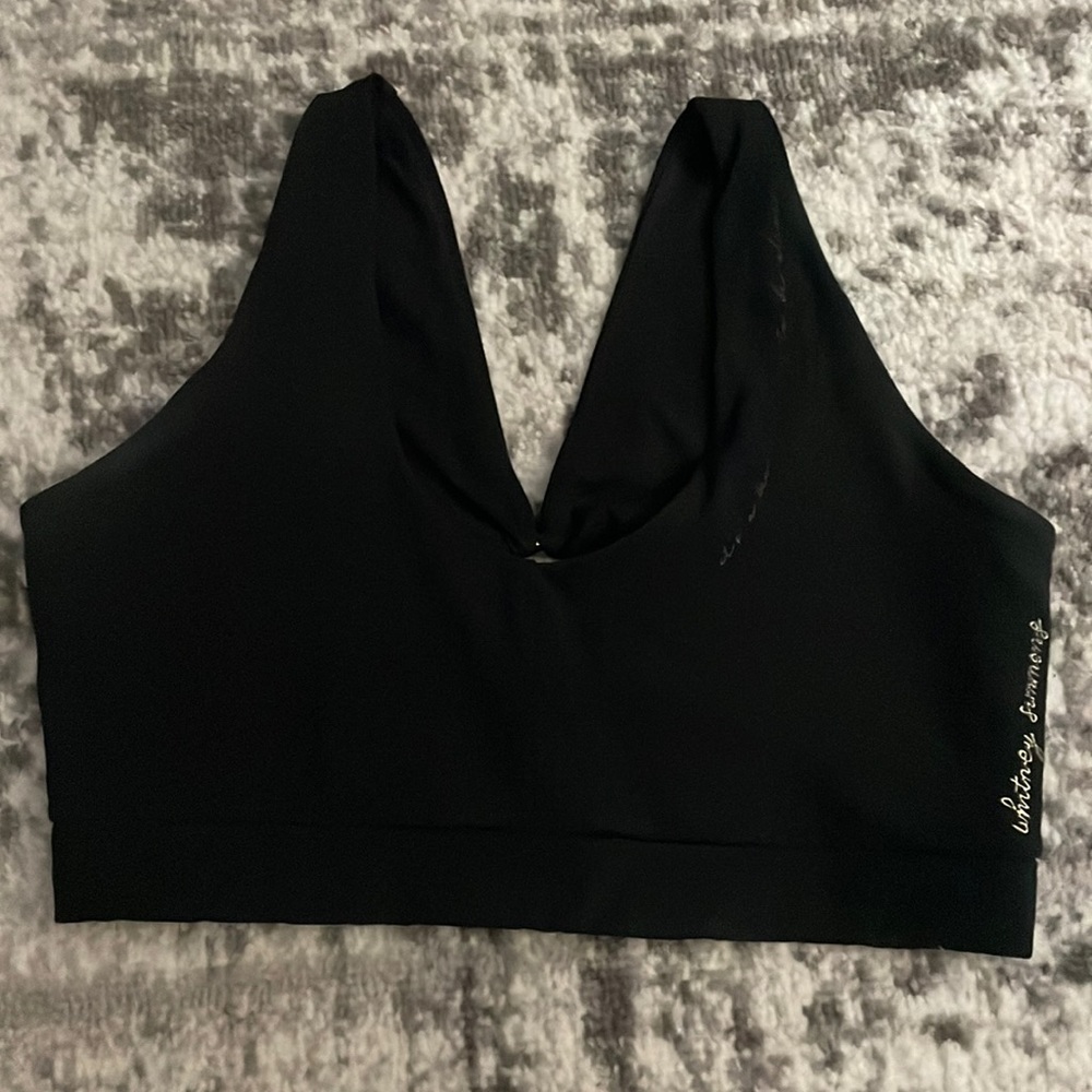 Gymshark whitney black sports bra